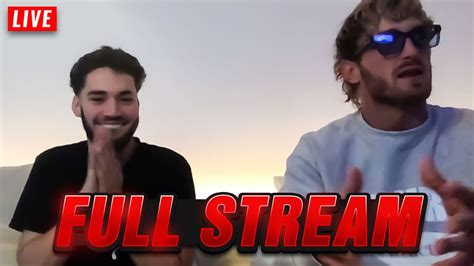 Adin & Logan Paul FULL STREAM .